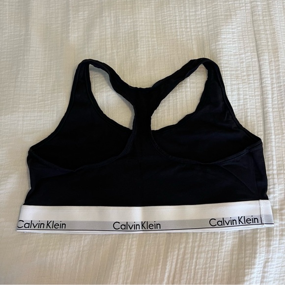 Modern Cotton Unlined Bralette - Picture 4 of 6